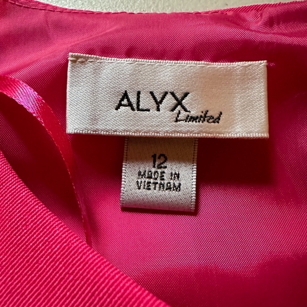 Alyx hot pink size 12 sleeveless sheath dress - Picture 10 of 10
